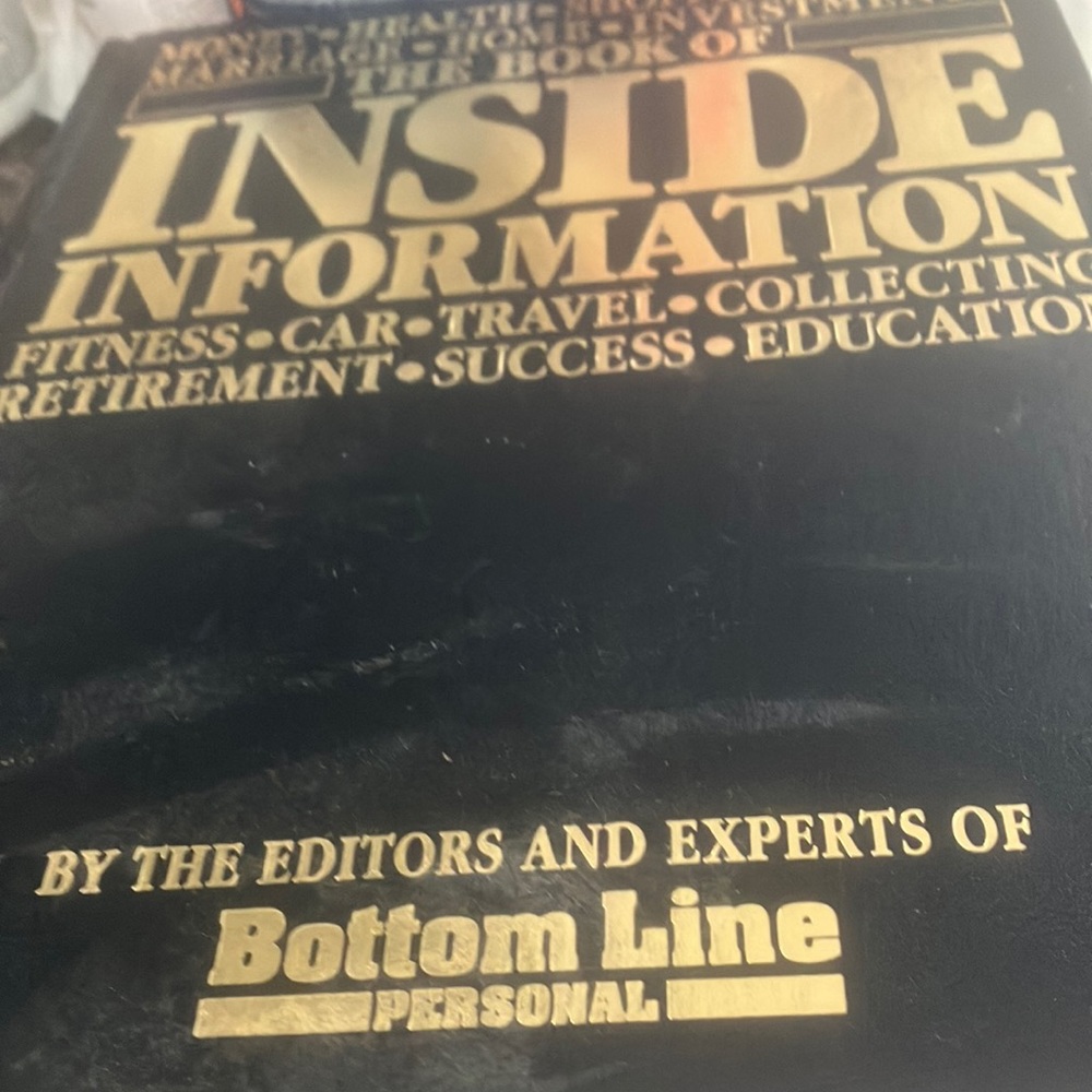 Inside information bottom line